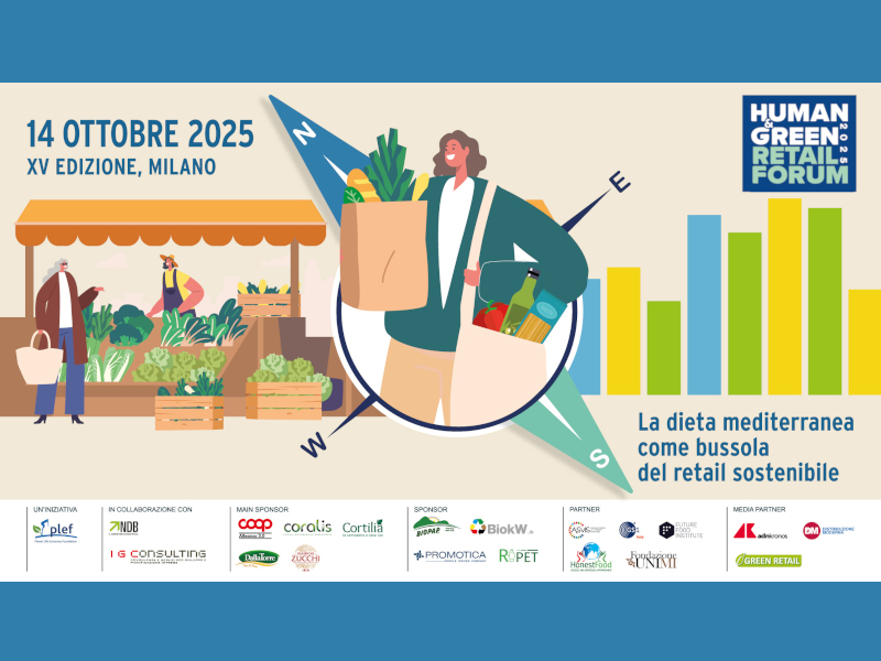 PLEF - Human&Green Retail Forum 2025 - La Dieta Mediterranea come bussola del retail sostenibile
