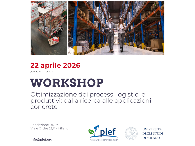 PLEF - Workshop PLEF - UNIMI | Ottimizzazione dei processi logistici e produttivi