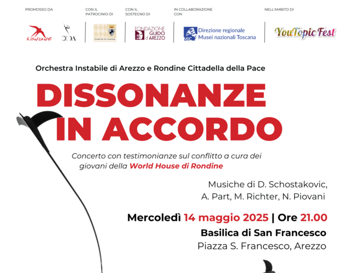 PLEF - Dissonanze in Accordo - La pace va in scena tra musica e testimonianze 