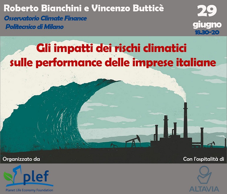 PLEF - Gli impatti dei rischi climatici sulle performance delle imprese italiane
