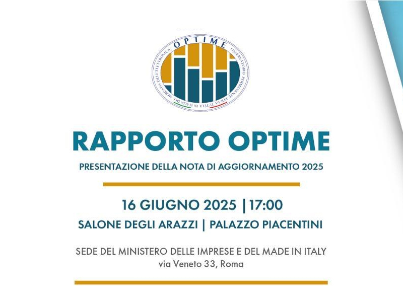 PLEF - Presentazione rapporto Optime 2025 - Tra i focus la lotta alla concorrenza sleale e al greenwashing