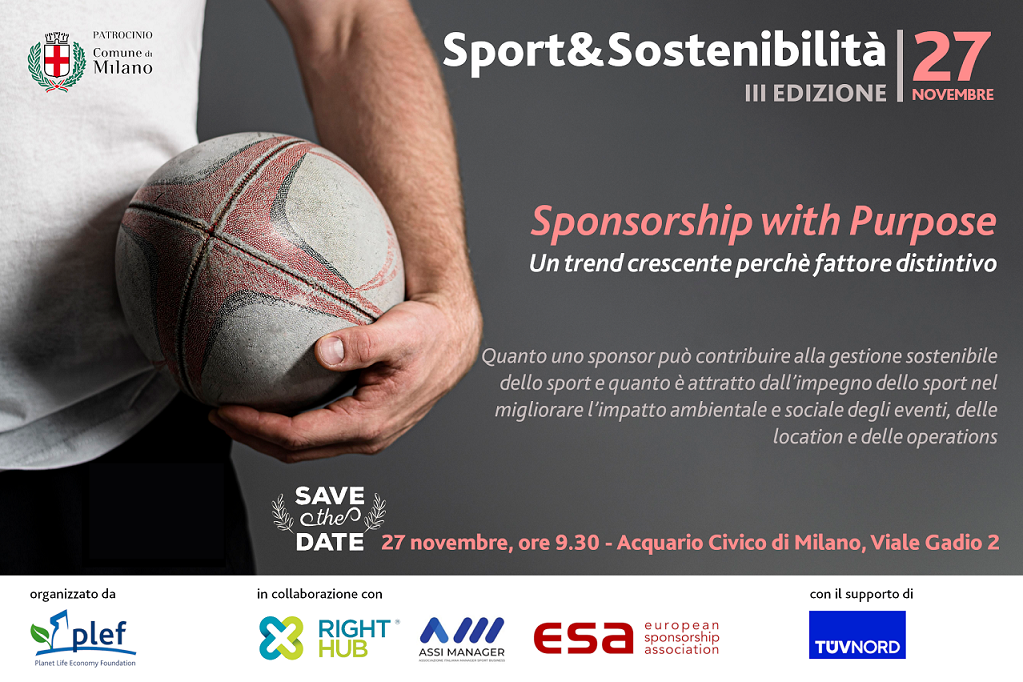 PLEF - Sport&Sostenibilità - Sponsorship with Purpose